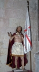 San Juan Bautista, nave sculpture, Our Lord of the Resurrection