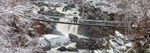 The couple on the bridge - Rogie Falls