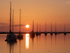 Sunrise over the boats at Keyhaven - D75_8670-HDR