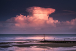 z3582 Distant Storm, Shanklin Beach