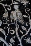 El Divino Señor, lower cloister walk mural, bird