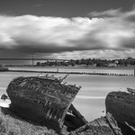 Old ships, Bowling Harbour