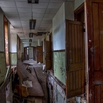 collapsed corridor