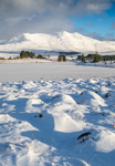 Snow-capped Arenig Fawr, Winter