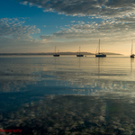 Four Boats at Dawn