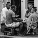 Domino players, Cienfuegos