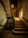 B'Nai Jeshurun Synagogue/Hopewell Baptist Church | Sunlit Stairway