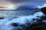 Last light at Elgol, Isle of Skye.