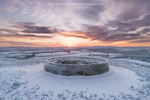 Snowy Sunrise at Grianan