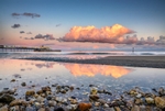 4304 Evening Reflections Sandown beach