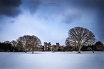 Snow in Malahide Castle