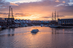 Bristol Docks Sunset