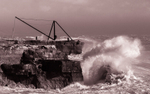 Another stormy day at the Bill Portland, Dorset
