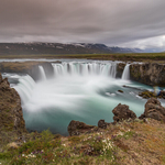 Godafoss From The Upper Tier, Iceland - Version 1