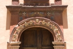 San Miguel Viejo, Guanajuato, Capilla Casqueros, main portal, closeup