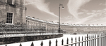 Royal Crescent,Bath - panoramic- sepia EDC284