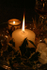 3. Candle and Glass Bowl