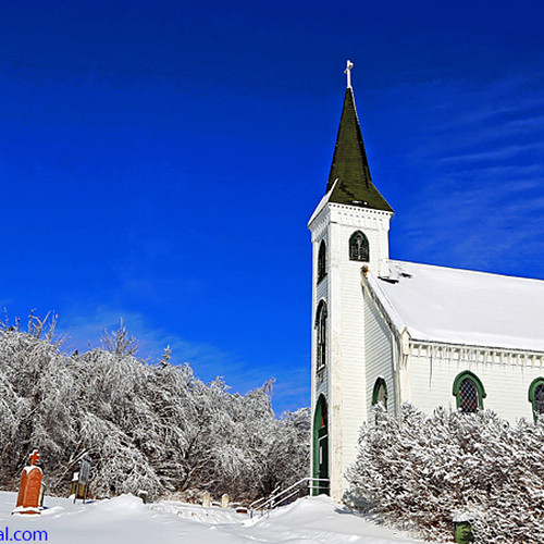 St. Bridgets’s church is located in Chapel Grove on the Kingston Peninsula in Kings County, New Brunswick and was com…