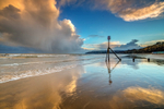z3608 Low Tide Reflections, Sandown Bay