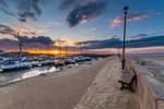 z3809 Ryde Harbour Sunset