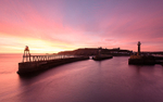 Dawn at the Whitby piers (7)
