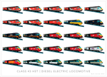 CLASS 43 LIVERY POSTER PRINT (ARTWORKS 051 to 075)