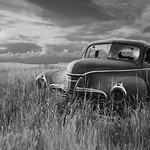 Abandoned Vehicle near Belfield, North Dakota