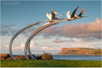 Children of Lir, Ballycastle (IMG1199)