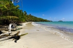 Along the beach at Spring Bay, Bequia