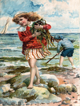 Victorian Beach Scene 23