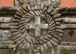 La Purísima Concepción, atrial cross, front crossing