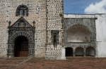 Tochimilco, Puebla, Asunción de Nuestra Señora, façade main portal 