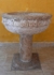 San Bernardino de Sena, baptismal font