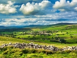 Wharfedale from Elbolton Hill