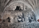 Cloister stairwell murals