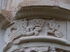 San Juan Bautista, capilla abierta, chancel arch, left pillar capital
