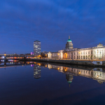 Custom House and Liberty Hall, Dublin
