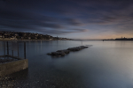 Ghost On Old Pier.