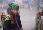 Sapa, Northern Vietnam, Black Hmong lady