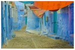 Colorful Moroccan Alley