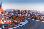 Arches NP sunset