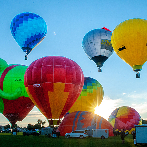 Balloon launch on Friday Morning, September 9th, 2022 @ Sussex, NB.