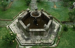 Ocuituco, Morelos, Santiago Apóstol, cloister fountain