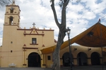 Santa Ana Tlacotenco, façade & portería
