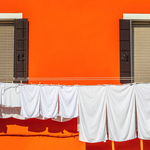 Laundry Day, Burano, Italy