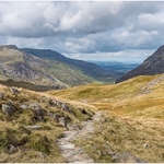 3rd= Print-The Golden Route To The Glyders-Al Rees