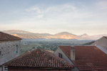 Padula Hotel view, dusk