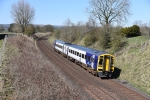 JL - 15.4.21 158855 10:33 Morcambe - Skipton, Long Preston
