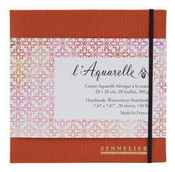 Square Sennelier watercolour book