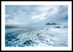 Pier in Rolling Waves